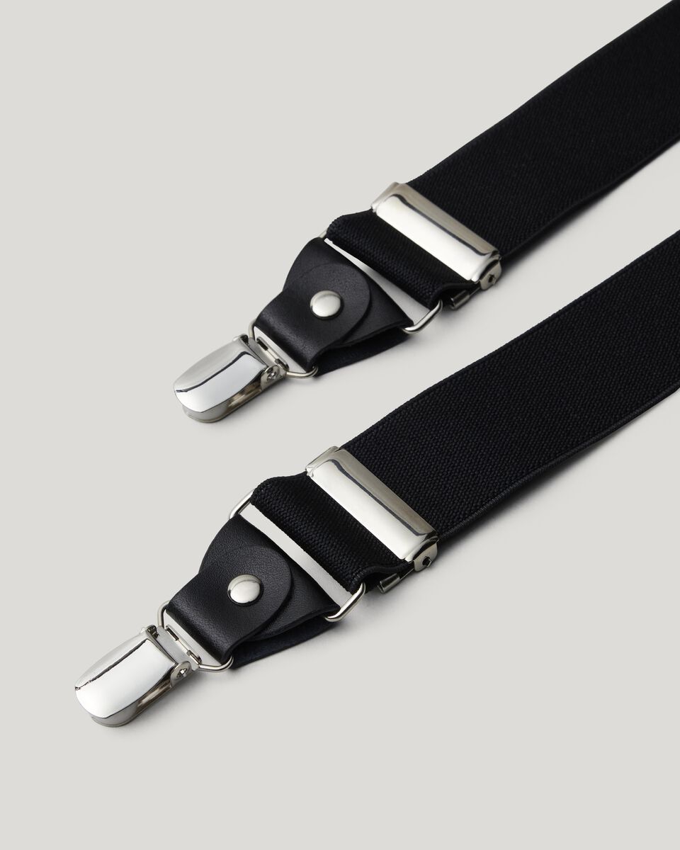 Elastic Leather Look Braces